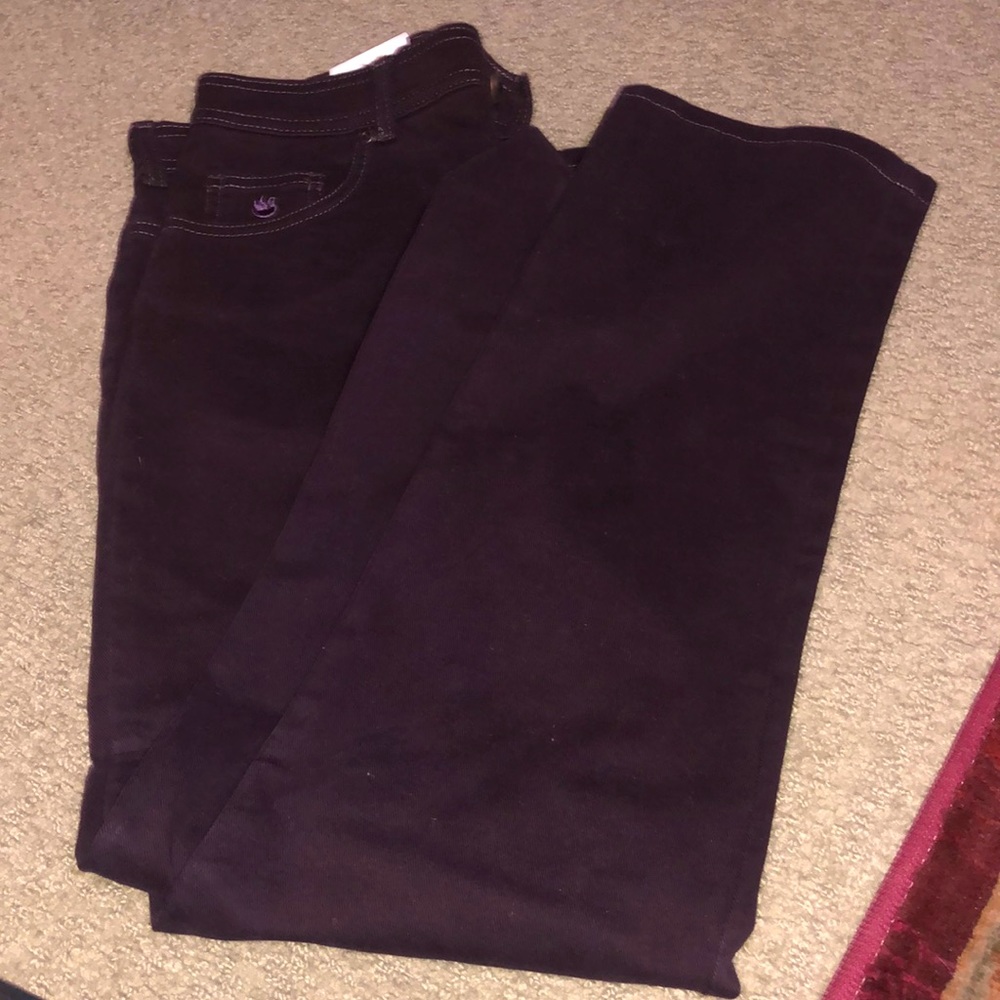NWT plum jeans